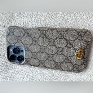 Gucci iPhone 13 Pro Max cell phone case